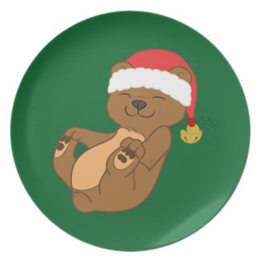 christmas brown bear