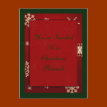 Christmas Brunch Invite Postcard