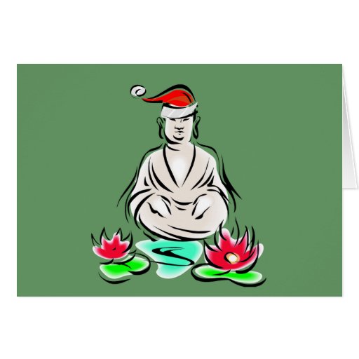 Christmas Buddha Drawing Greeting Card Zazzle christmas-buddha-drawing-greeting-card-zazzle
