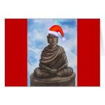 Christmas Buddha! Greeting Card
