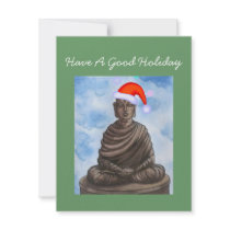 Christmas Buddha! invitations