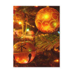Christmas Bulbs Postcard