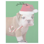 Christmas Bulldog letterhead