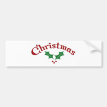 Christmas Bumper Sticker
