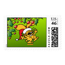 Christmas Bunny Stamp