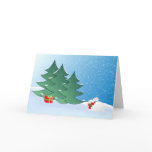 Christmas bunny treescape Christmas bunny treescape