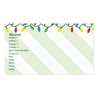 Christmas - Business Business Cards