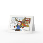 Christmas "But Sir" Cartoon No. 2 Card
