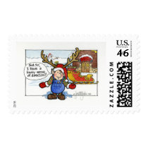 Christmas "But Sir" Cartoon No. 2 postage