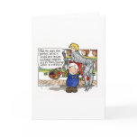 Christmas "But Sir" Cartoon No. 3 Card