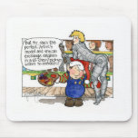 Christmas "But Sir" Cartoon No. 3 mousepads