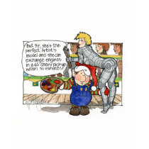 Christmas "But Sir" Cartoon No. 3 t-shirts