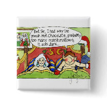 Christmas "But Sir" Cartoon No.4 buttons by scottlhendrie Christmas "But Sir" Cartoon No.4 buttons