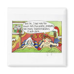 Christmas "But Sir" Cartoon No.4 Magnets