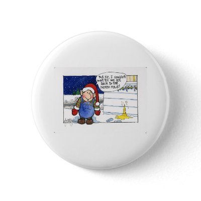 Christmas "But Sir" Cartoon No. 5 Button by scottlhendrie