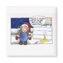 Christmas "But Sir" Cartoon No. 5 magnets by scottlhendrie Christmas "But Sir" Cartoon No. 5 magnets