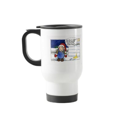 Christmas "But Sir" Cartoon No. 5 Coffee Mug by scottlhendrie