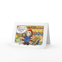 Christmas "But Sir" Cartoon No. 6 cards by scottlhendrie Christmas "But Sir" Cartoon No. 6 cards