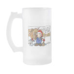 Christmas "But Sir" Cartoon No. 7 mugs
