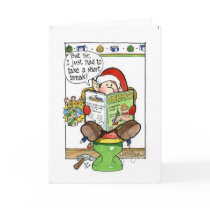 Christmas "But Sir" Cartoon no. 8 cards by scottlhendrie Christmas "But Sir" Cartoon no. 8 cards