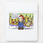 Christmas "But Sir" Cartoon No. 9 mousepads