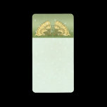 Christmas Butterfly Return Address Labels -