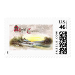 Christmas By the Mill Stream Stamp