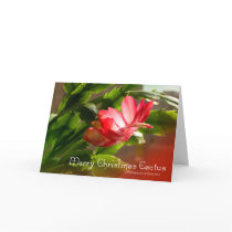 Christmas Cactus Card