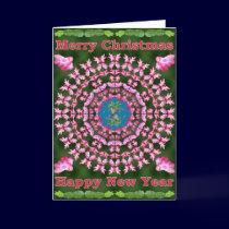 Christmas Cactus Greeting Card 1 cards