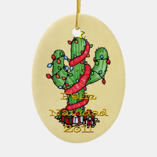 christmas cactus ornament zazzle christmas cactus ornament zazzle