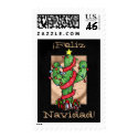 Christmas Cactus Postage postage