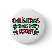 Christmas Calories Pin