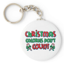 Christmas Calories Key Chains