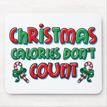 Christmas Calories Mouse Pad