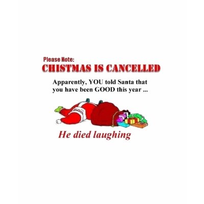 Christmas Canceled Tshirt by tpsb4ever