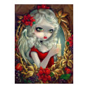 Christmas Candle angel fairy Art Print by strangeling Christmas Candle angel fairy Art Print