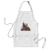 Christmas Candle Aprons