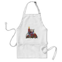 Christmas Candle Aprons
