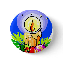 Christmas Candle buttons