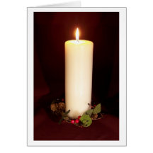 Christmas Candle Card