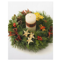 Christmas Candle letterhead by jarthurdavis Christmas Candle letterhead