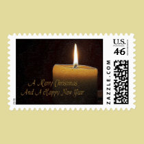 Christmas Candle stamps