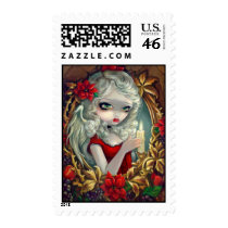 "Christmas Candle" Stamp