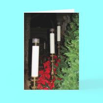 Christmas Candles at Our Lady of Victory Basilica. cards by Artists4God Christmas Candles at Our Lady of Victory Basilica. cards