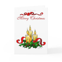 Christmas Candles cards by hawksmont Christmas Candles cards