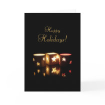 Christmas Candles card