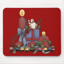 Christmas Candles Mousepad