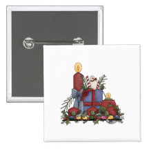 Christmas Candles Pin