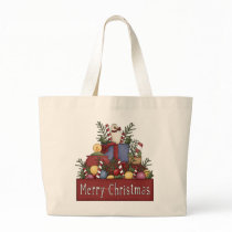 Christmas Candy Tote Bags