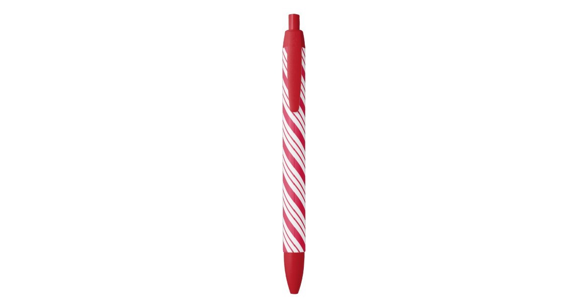 Christmas Candy Cane Peppermint Writing Pen Gift Zazzle